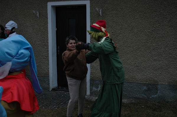 Masopustní průvod obcí 2008